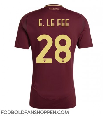 AS Roma Enzo Le Fee #28 Hjemmebanetrøje 2024-25 Kortærmet